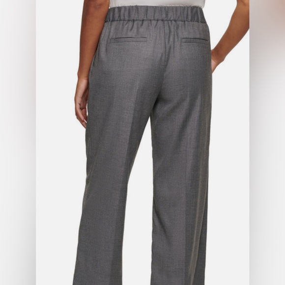 Calvin Klein Tapered Pull-On Pants Woman’s Gray Size 12 - Picture 3 of 16